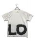 BURBERRY LONDON（バーバリー ロンドン）の古着「love print oversized T-shirt」｜ホワイト