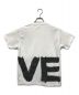 BURBERRY LONDON (バーバリー ロンドン) love print oversized T-shirt ホワイト サイズ:XS：10000円