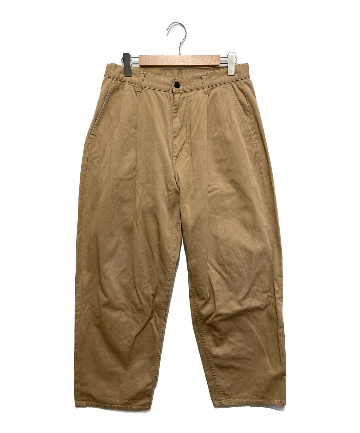 中古・古着通販】Graphpaper (グラフペーパー) CHINO TWO TUCK PANTS