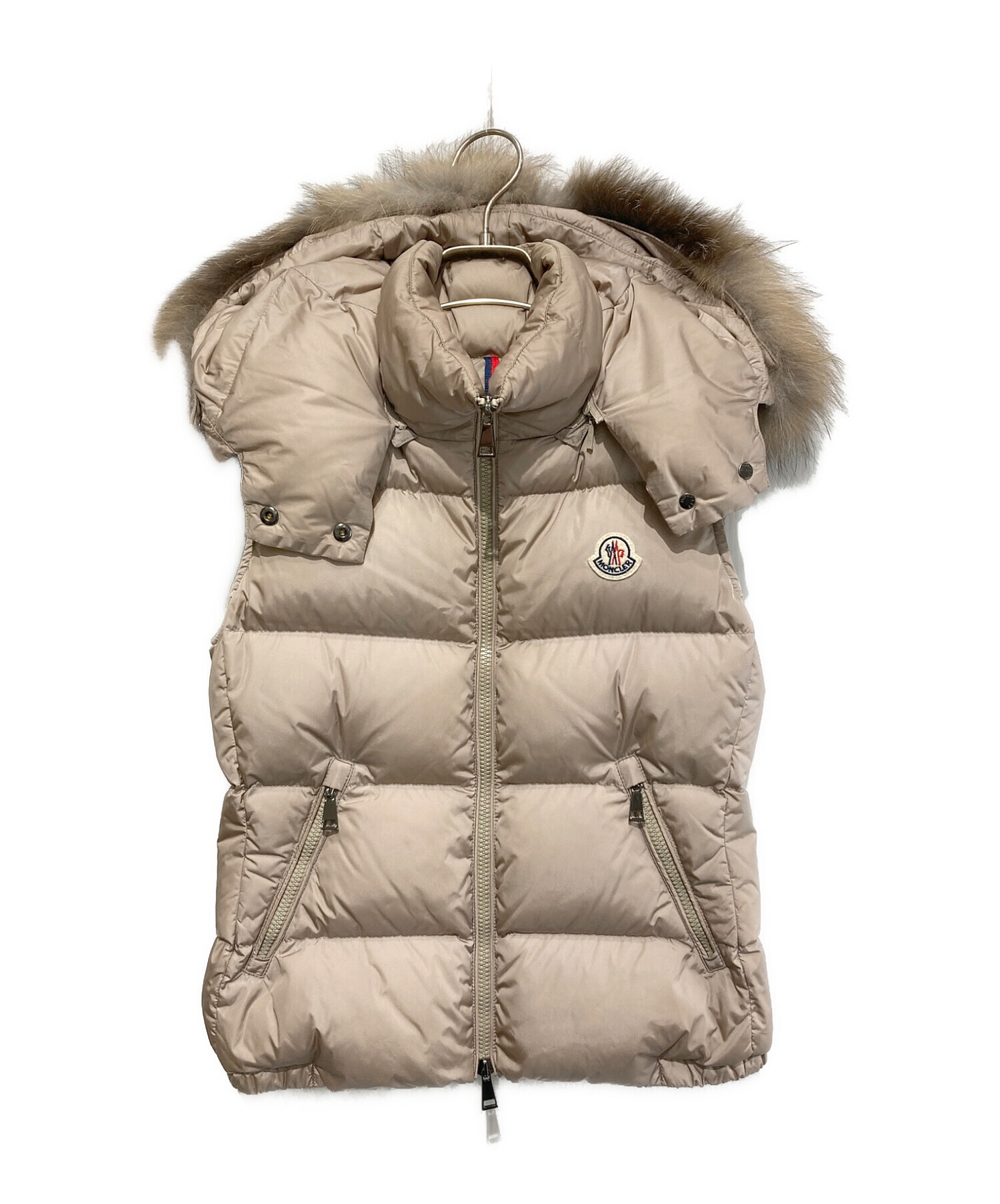 MONCLER (モンクレール) gallinule gilet エクリュ サイズ:SIZE 0