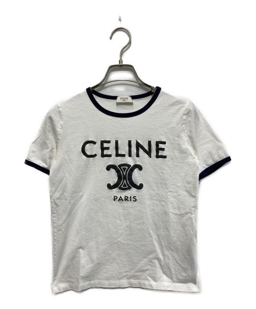 中古・古着通販】CELINE (セリーヌ) トリオンフプリントＴシャツ