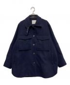 CINOHチノ）の古着「W Face Big Pocket Jacket」｜ネイビー