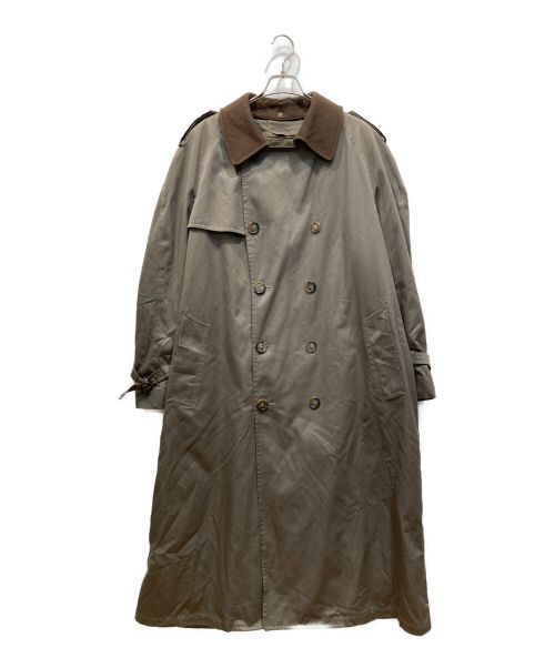 london fog（ロンドンフォグ）LONDON FOG (ロンドンフォグ) 古着ビッグシルエットトレンチコート カーキ サイズ:44 LONGの古着・服飾アイテム