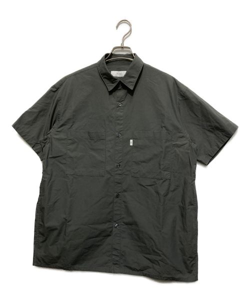 Graphpaper（グラフペーパー）Graphpaper (グラフペーパー) TYPEWRITER S/S BOX SHIRT グレー サイズ:1の古着・服飾アイテム