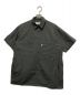 Graphpaper（グラフペーパー）の古着「TYPEWRITER S/S BOX SHIRT」｜グレー