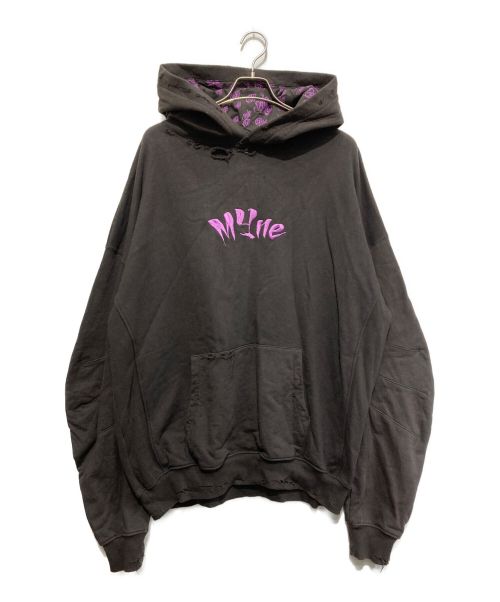 myne（マイン）myne (マイン) CVTVLIST (カタリスト) Usual Hoodie ブラック サイズ:SIZE2の古着・服飾アイテム