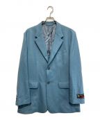 DAIRIKUダイリク）の古着「Long wool tailored jacket」｜スカイブルー