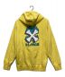 X-LARGE (エクストララージ) ジップアップパーカー イエロー サイズ:SIZE L：5800円