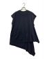 Y's (ワイズ) PLAIN STITCH RIGHT SLIT FRENCH T ブラック サイズ:SIZE 2：2480円