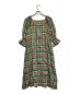 Ameri (アメリ) LACEY CHECK PUFF DRESS グリーン サイズ:SIZE S：8000円