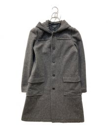 A.P.C.（アーペーセー）の古着「フーデッドコート」｜グレー