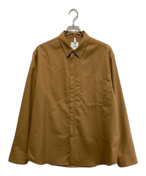 OAMC（オーエーエムシー）OAMC (オーエーエムシー) wool double zipp shirt ベージュ サイズ:SIZE Mの古着・服飾アイテム