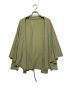 ISSEY MIYAKE (イッセイミヤケ) DRAPE JERSEYカーディガン オリーブ サイズ:SIZE 2：9000円