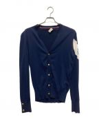 MONCLER GAMME BLEUモンクレール ガム ブルー）の古着「maglia tricot cardigan」｜ネイビー×ホワイト