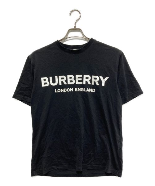 BURBERRY LONDON（バーバリーロンドン）BURBERRY LONDON (バーバリー ロンドン) ロゴプリントTシャツ ブラック サイズ:SIZE XSの古着・服飾アイテム