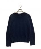 MARGARET HOWELLマーガレットハウエル）の古着「LAMBSWOOL CASHMERE」｜ネイビー