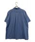 山と道 (ヤマトミチ) メリノショートスリーブシャツ ブルー サイズ:SIZE L：9000円