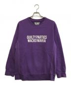 WACKO MARIAワコマリア）の古着「HEAVY WEIGHT CREW NECK SWEAT SHIRT」｜パープル