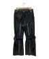 JOHN LAWRENCE SULLIVAN (ジョンローレンスサリバン) MOLESKIN WIDE BONDAGE PANTS ブラック サイズ:SIZE 46：29000円