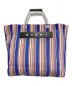 MARNI（マルニ）の古着「MARKET STRIPE BAG」｜ブルー