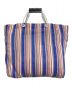 MARNI (マルニ) MARKET STRIPE BAG ブルー：13800円