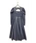 LE CIEL BLEU (ルシェルブルー) Textured Empire Dress ブルー サイズ:SIZE 34：5000円