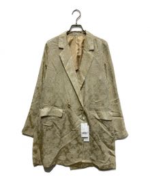 Ameri（アメリ）の古着「MEDI ALICIA JACQUARD JACKET」｜ベージュ