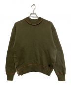 sacaiサカイ）の古着「Cashmere Knit Pullover」｜カーキ