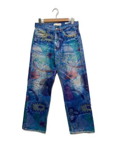 [中古]OUR LEGACY(アワーレガシー)のメンズ パンツ THIRD CUT DIGITAL CHALK FLOWER DENIM