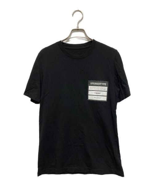 Maison Margiela（メゾンマルジェラ）Maison Margiela (メゾンマルジェラ) Stereotype Tシャツ ブラック サイズ:SIZE 44の古着・服飾アイテム