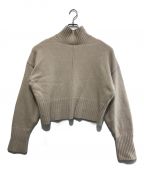 TODAYFULトゥデイフル）の古着「Heavy Turtle Knit」｜ベージュ