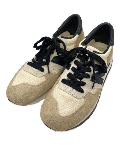 NEW BALANCE（ニューバランス）NEW BALANCE (ニューバランス) スニーカー ベージュ サイズ:SIZE 27cmの古着・服飾アイテム