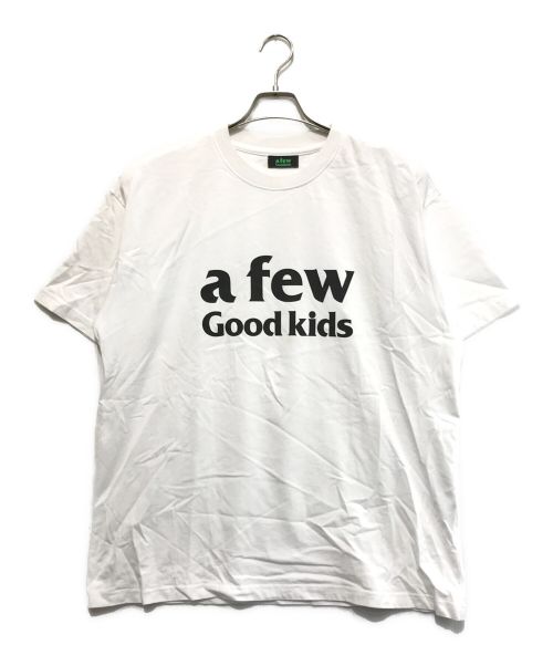 A FEW GOOD KIDS（アフューグッドキッズ）A FEW GOOD KIDS (アフューグッドキッズ) サークルロゴTシャツ ホワイト サイズ:Lの古着・服飾アイテム