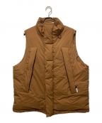 DAIWA PIER39ダイワ ピア39）の古着「GORE-TEX INFINIUM FIELD DOWN VEST」｜ブラウン