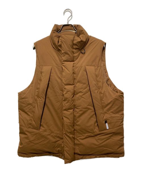 DAIWA PIER39（ダイワ ピア39）DAIWA PIER39 (ダイワ ピア39) GORE-TEX INFINIUM FIELD DOWN VEST ブラウン サイズ:SIZE Lの古着・服飾アイテム