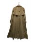 AMERI (アメリ) MINIMAL FLARE LONG TRENCH COAT ベージュ サイズ:S：19800円