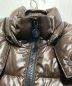 中古・古着 MONCLER (モンクレール) MOKAダウンコート ブラウン サイズ:SIZE 00：69800円