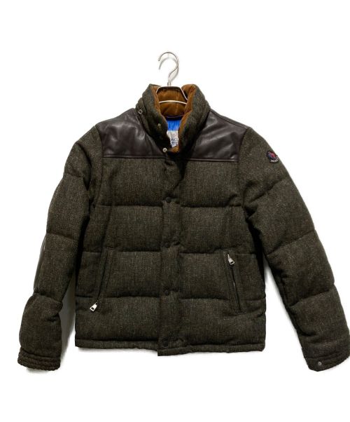 MONCLER（モンクレール）MONCLER (モンクレール) JUNYA WATANABE MAN (ジュンヤワタナベマン) ツイードダウンジャケット グリーン サイズ:SIZE Sの古着・服飾アイテム