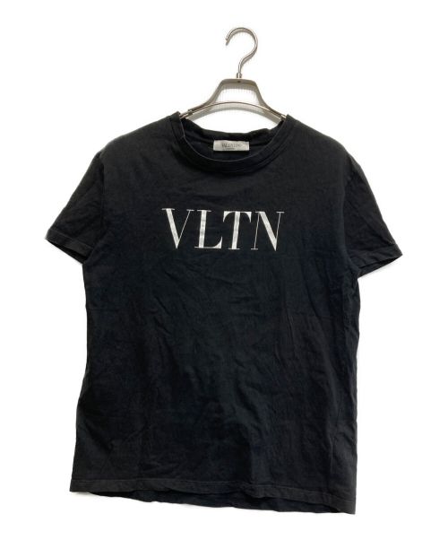 VALENTINO（ヴァレンティノ）VALENTINO (ヴァレンティノ) VLTN LOGO TEE ブラック サイズ:XSの古着・服飾アイテム