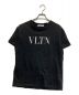 VALENTINO（ヴァレンティノ）の古着「VLTN LOGO TEE」｜ブラック