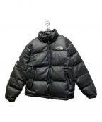 THE NORTH FACE×SUPREMEザ ノース フェイス×シュプリーム）の古着「LEATHER NUPTSE JACKET」｜ブラック