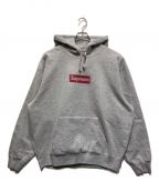 SUPREMEシュプリーム）の古着「Inside Out Box Logo Hooded Sweatshirt」｜グレー