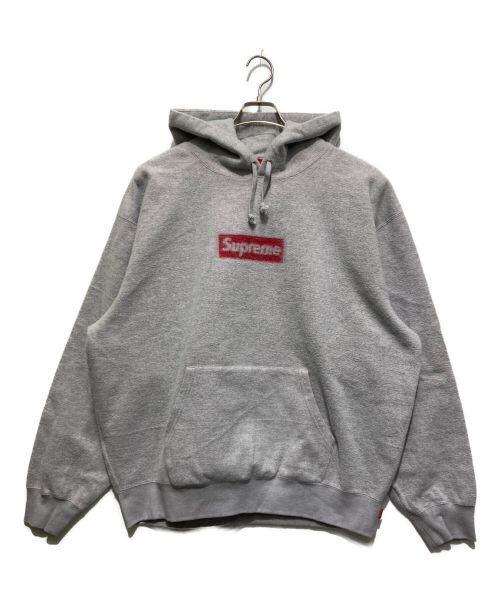 SUPREME（シュプリーム）SUPREME (シュプリーム) Inside Out Box Logo Hooded Sweatshirt グレー サイズ:XLの古着・服飾アイテム