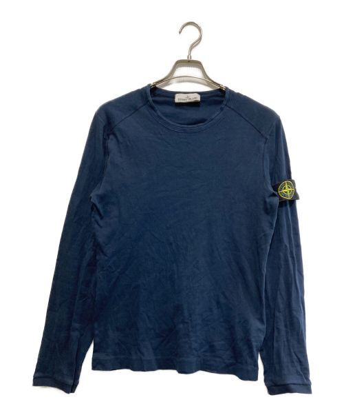 STONE ISLAND（ストーンアイランド）STONE ISLAND (ストーンアイランド) Long Sleeve Tee ネイビー サイズ:Sの古着・服飾アイテム