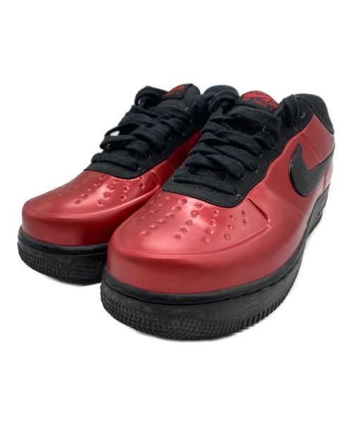 NIKE（ナイキ）NIKE (ナイキ) AIR FORCE 1 FOAMPOSITE PRO CUP レッド×ブラック サイズ:US 7の古着・服飾アイテム