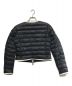 MONCLER (モンクレール) MOINESダウンジャケット ホワイト×ブラック サイズ:SIZE 0：41800円