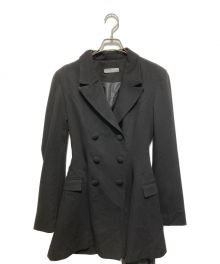 melt the lady（メルトザレディ）の古着「thick belt jacket onepiece」｜ブラック