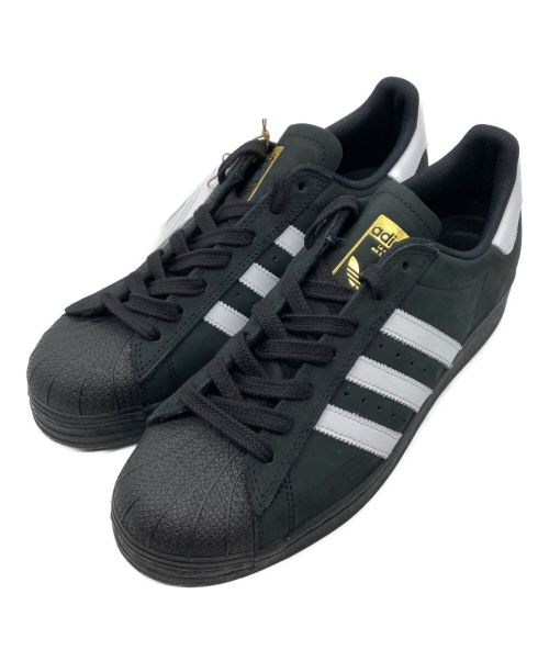 adidas Skateboarding（アディダス スケートボーディング）ADIDAS SKATEBOARDING (アディダス スケートボーディング) SUPER STAR ADV ブラック サイズ:28ｃｍの古着・服飾アイテム