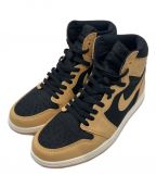 NIKEナイキ）の古着「AIR JORDAN 1 RETRO HIGH OG」｜ベージュ×ブラック