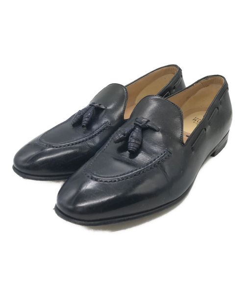 FRANCESCO RUSSO（フランチェスコ ルッソ）FRANCESCO RUSSO (フランチェスコ ルッソ) CA WOMAN LOAFER ネイビー サイズ:37の古着・服飾アイテム